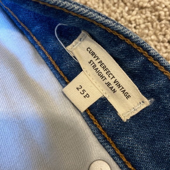 like new // madewell petite the curvy perfect vintage jean - Picture 3 of 8